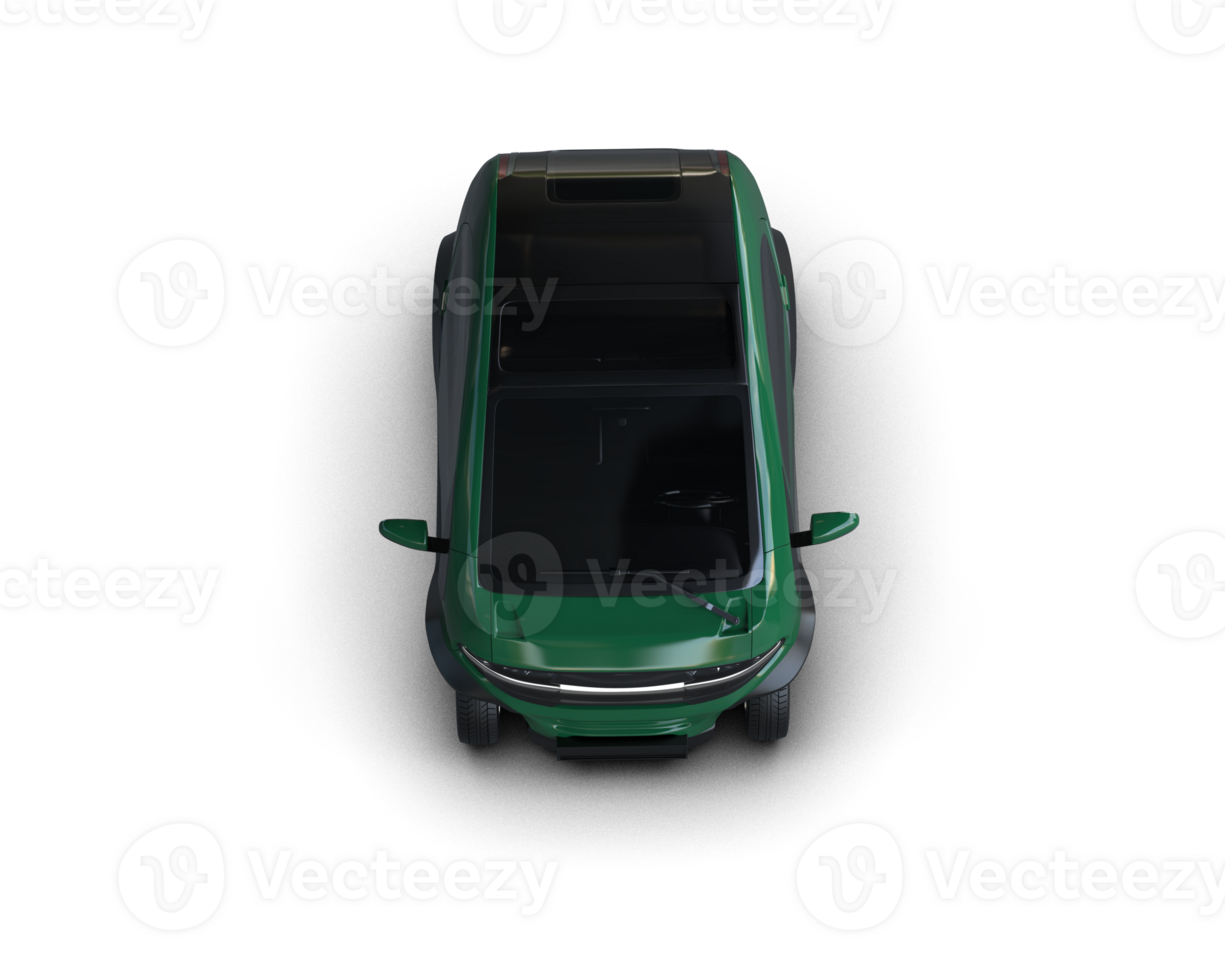Modern car isolated on background. 3d rendering - illustration png
