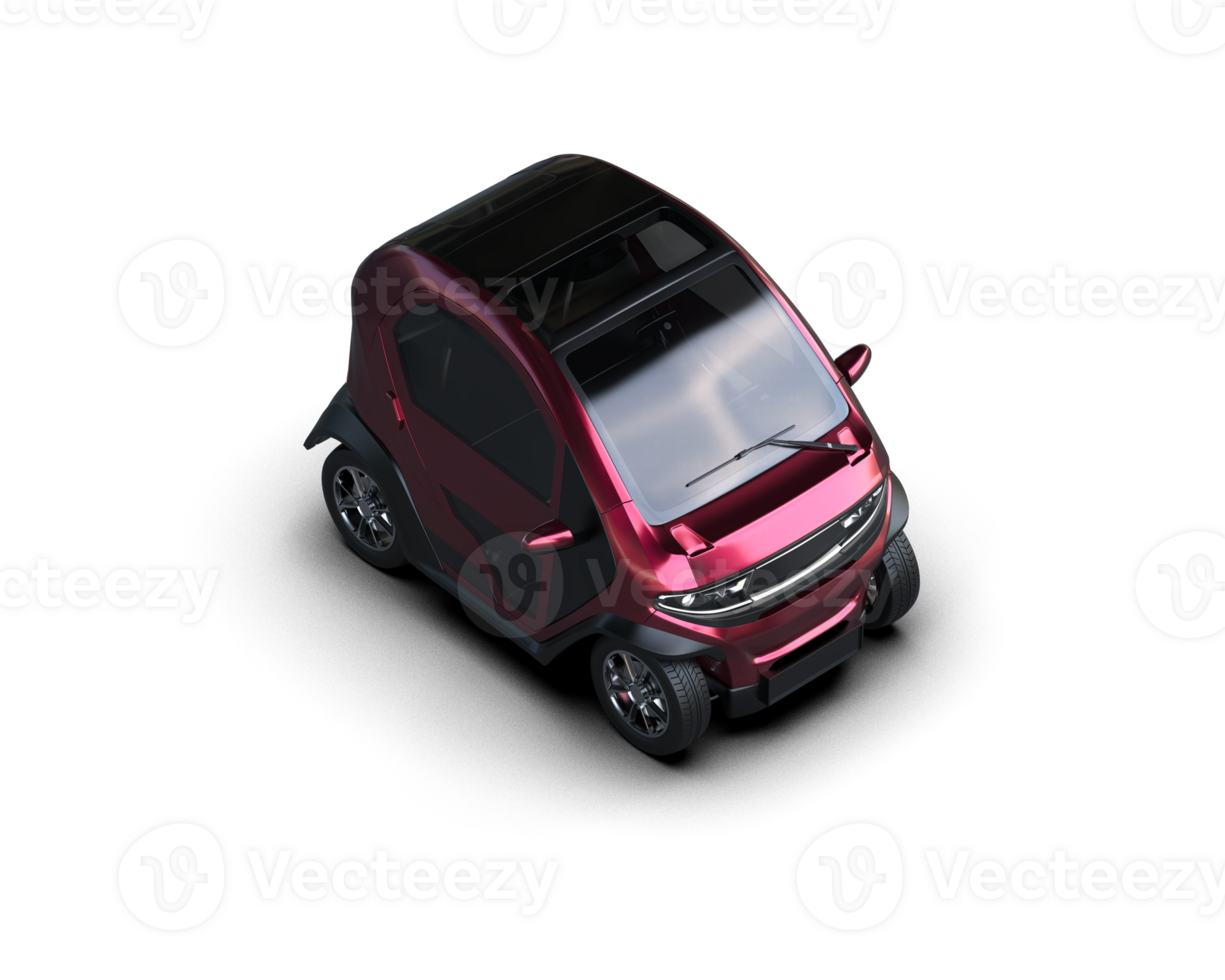Modern car isolated on background. 3d rendering - illustration png