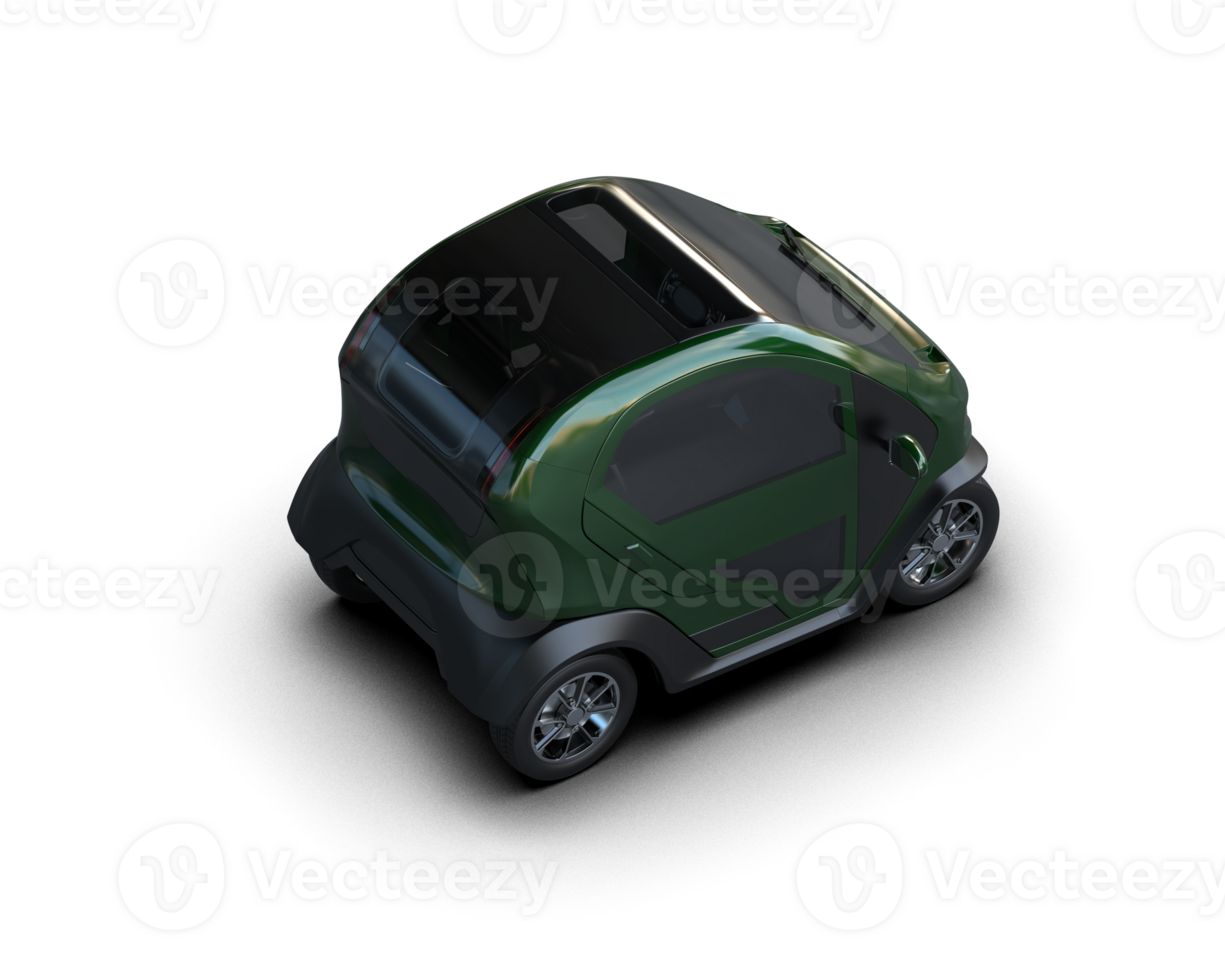 Modern car isolated on background. 3d rendering - illustration png