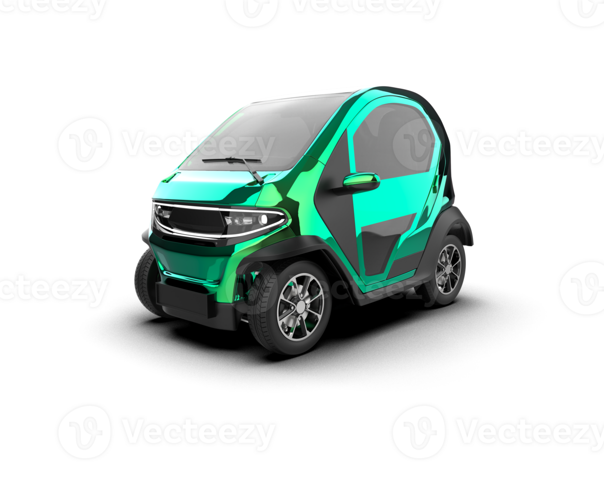 Modern car isolated on background. 3d rendering - illustration png