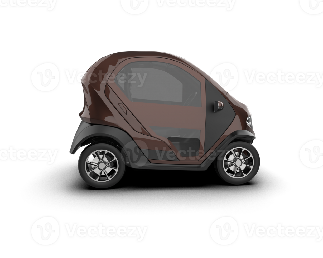 Modern car isolated on background. 3d rendering - illustration png