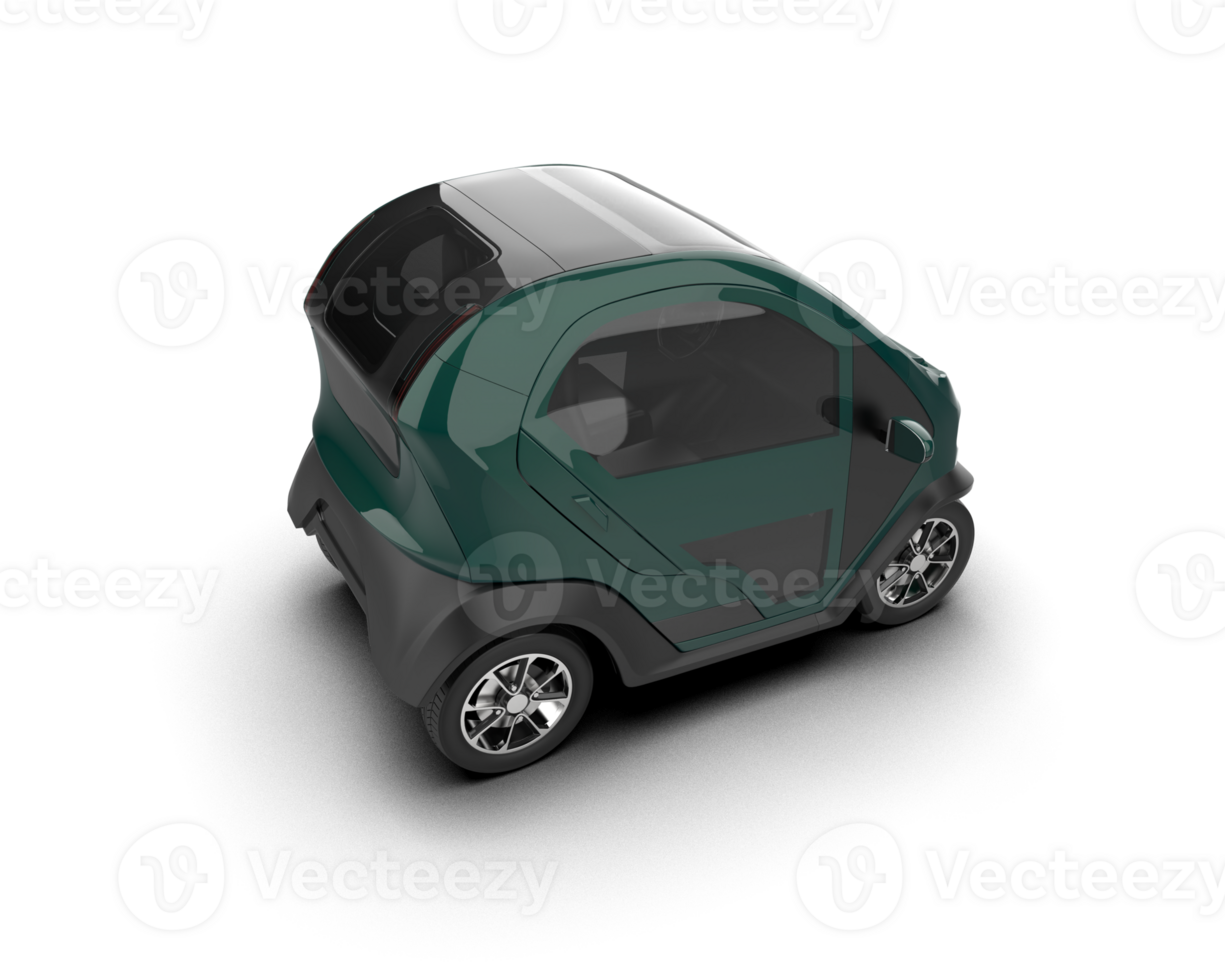 Modern car isolated on background. 3d rendering - illustration png