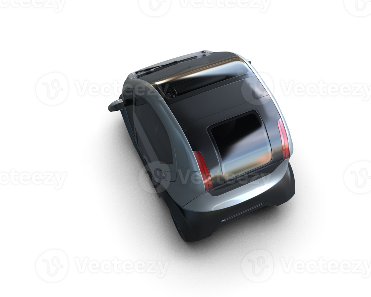 Modern car isolated on background. 3d rendering - illustration png