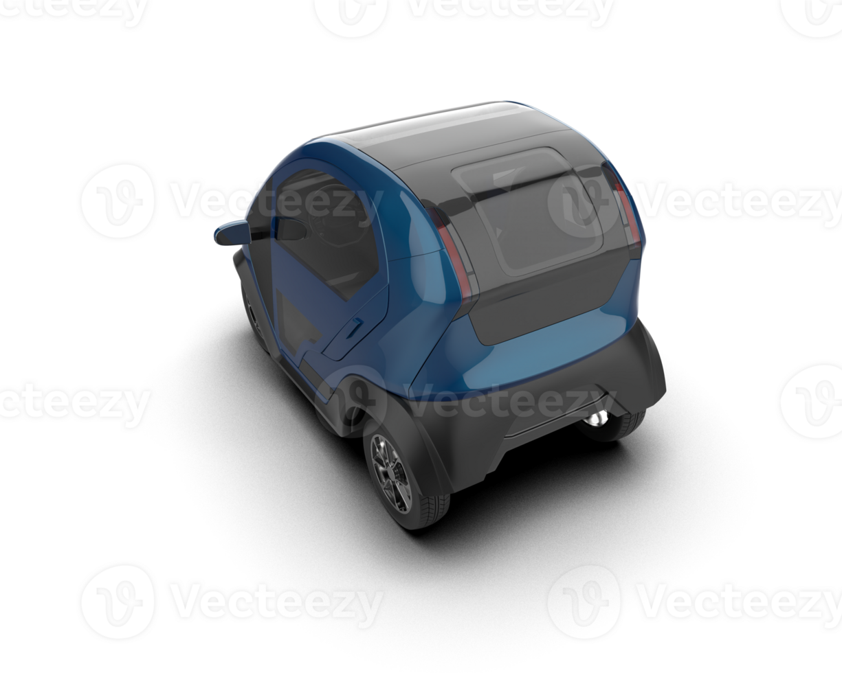 Modern car isolated on background. 3d rendering - illustration png