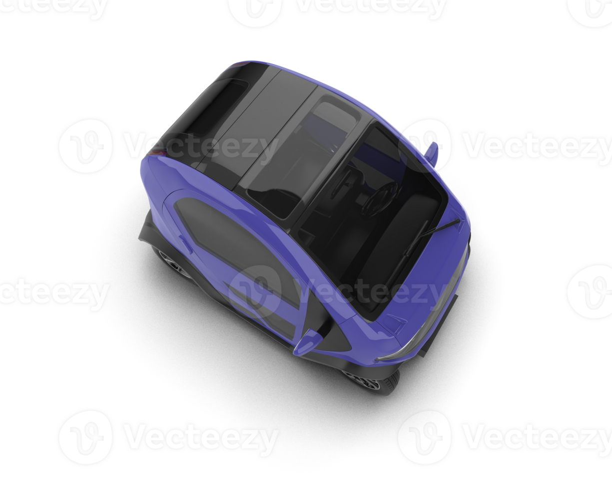 Modern car isolated on background. 3d rendering - illustration png