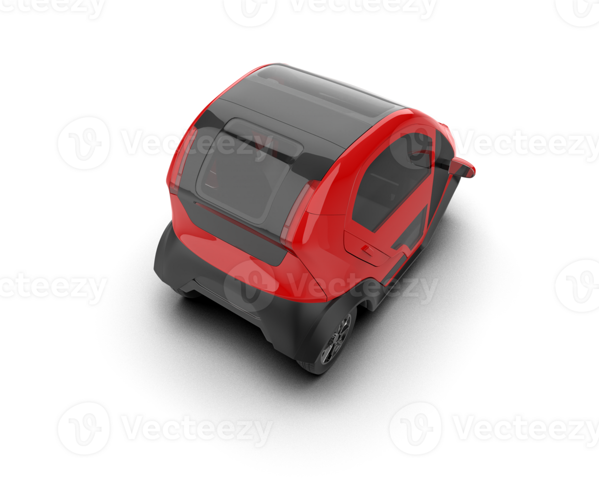 Modern car isolated on background. 3d rendering - illustration png
