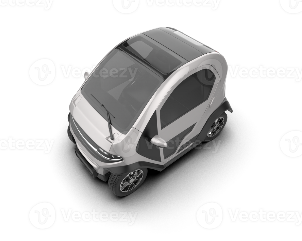 Modern car isolated on background. 3d rendering - illustration png