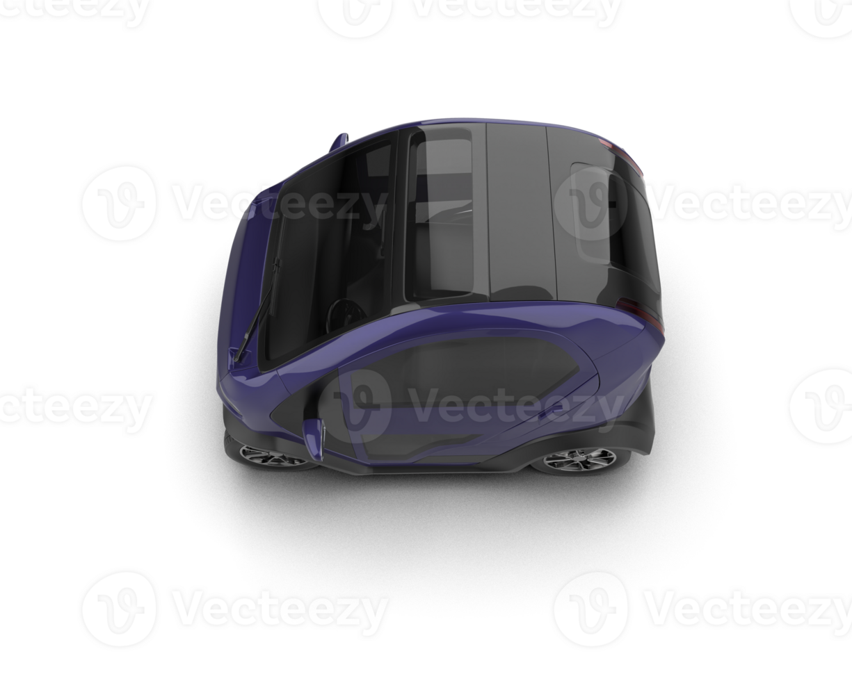Modern car isolated on background. 3d rendering - illustration png