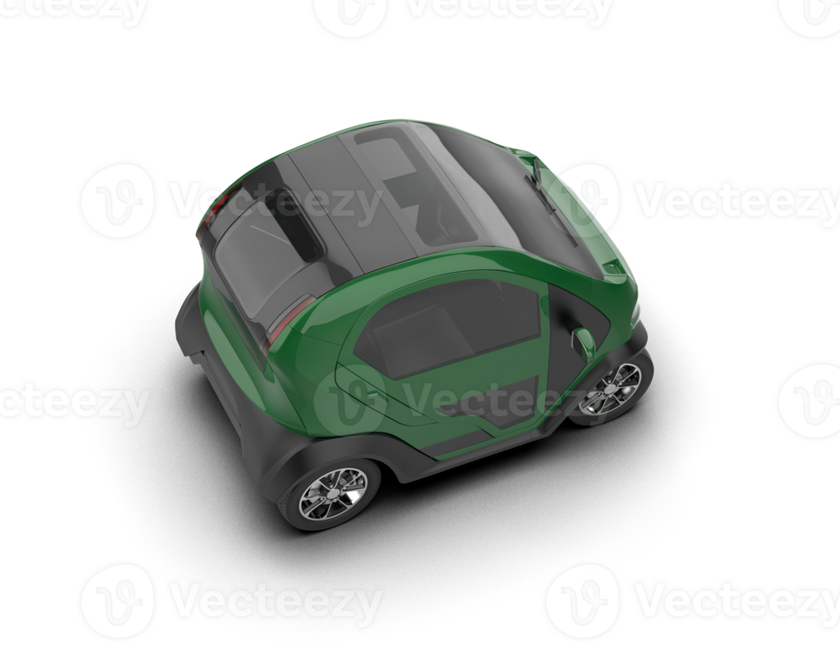 Modern car isolated on background. 3d rendering - illustration png