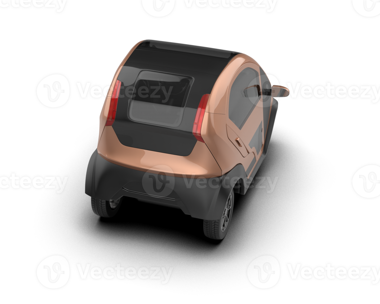 Modern car isolated on background. 3d rendering - illustration png