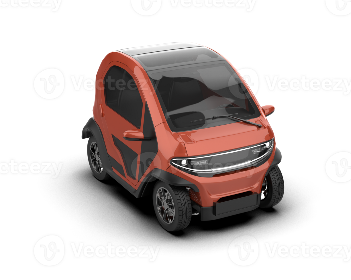 Modern car isolated on background. 3d rendering - illustration png
