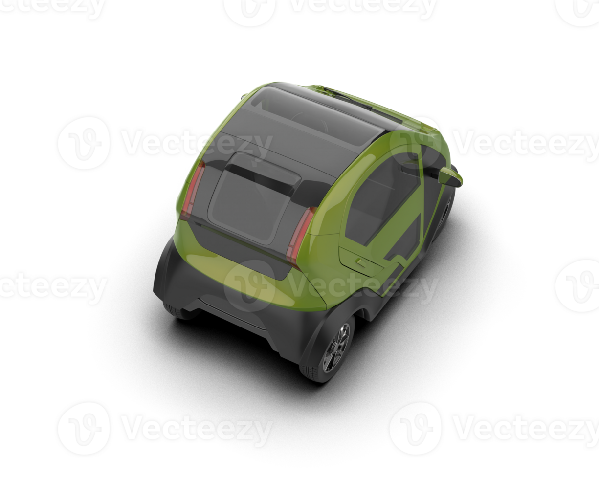 Modern car isolated on background. 3d rendering - illustration png