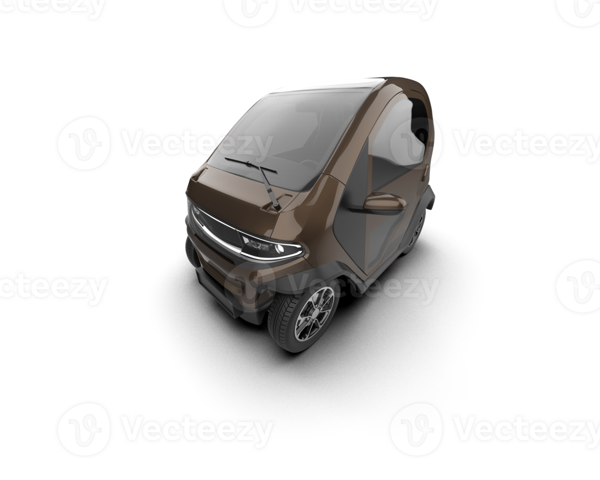 Modern car isolated on background. 3d rendering - illustration png