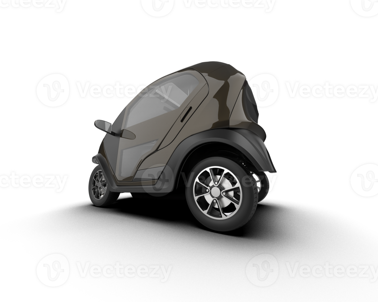 Modern car isolated on background. 3d rendering - illustration png