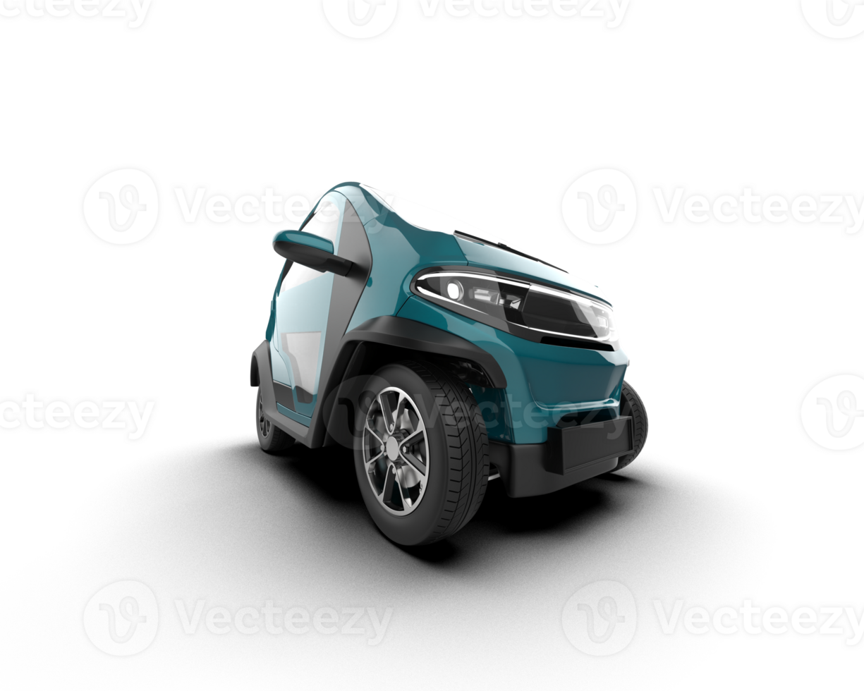 Modern car isolated on background. 3d rendering - illustration png
