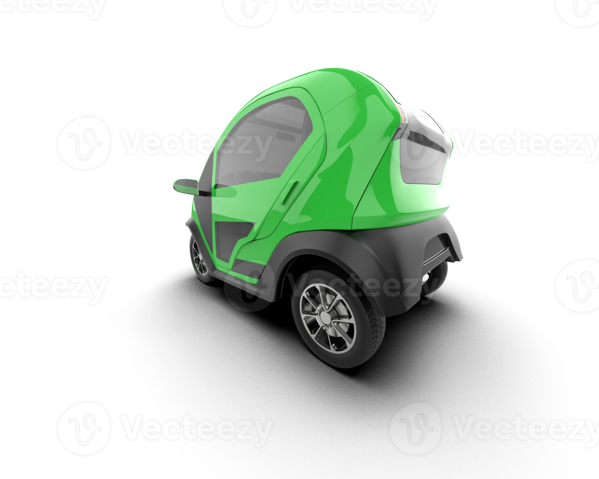 Modern car isolated on background. 3d rendering - illustration png