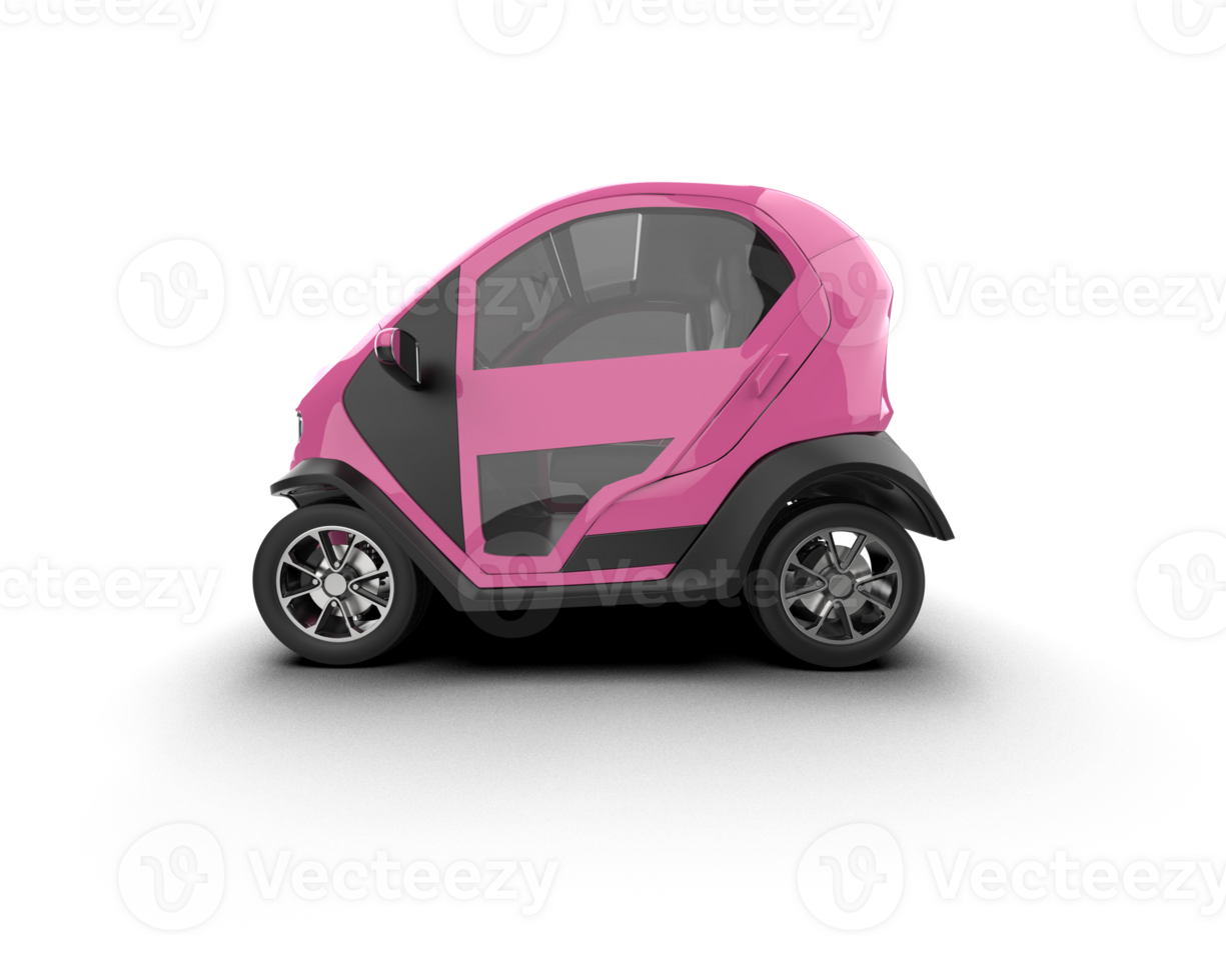 Modern car isolated on background. 3d rendering - illustration png