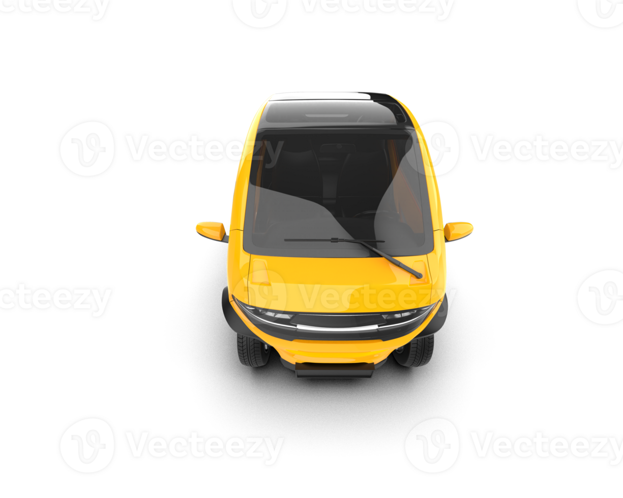 Modern car isolated on background. 3d rendering - illustration png