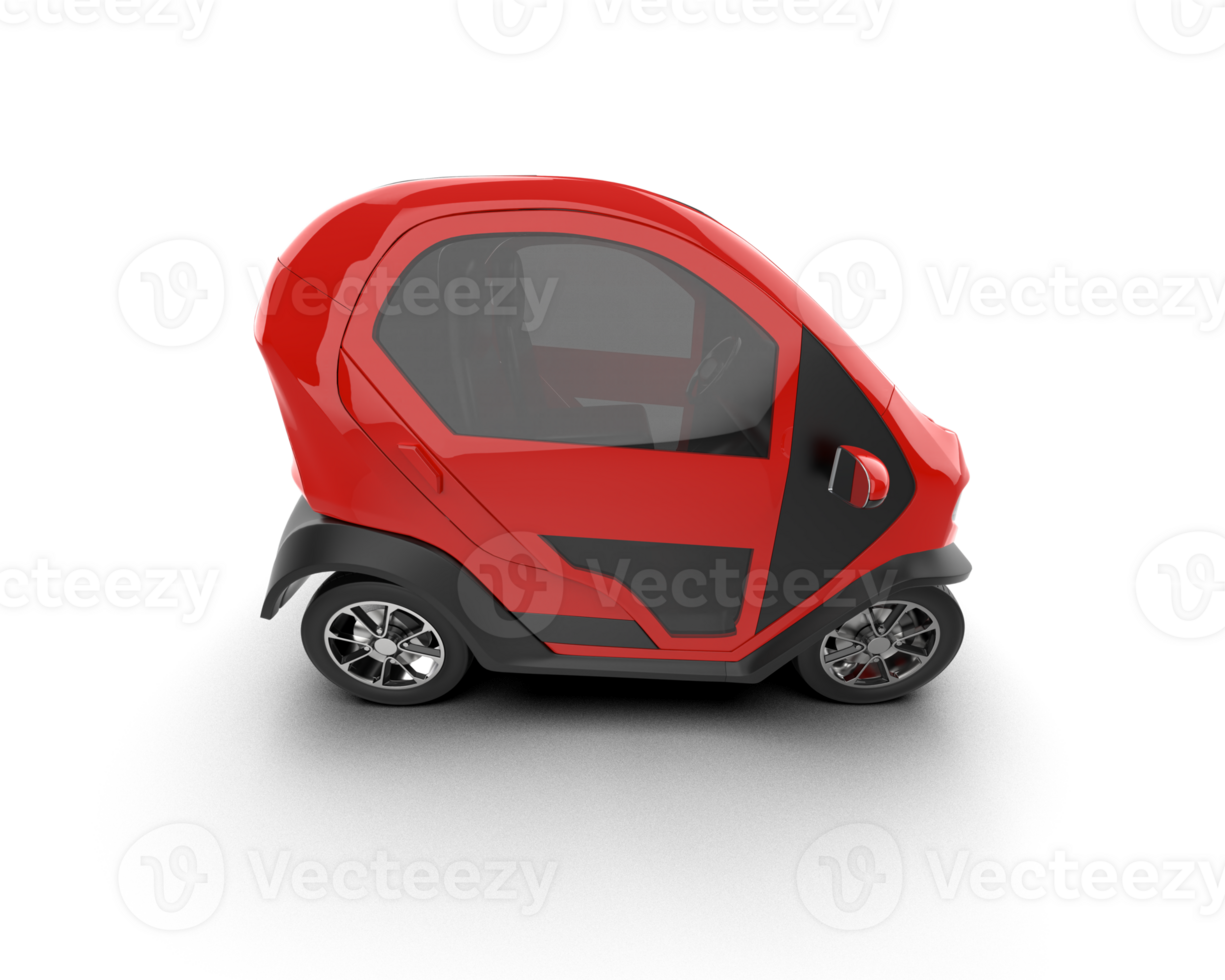 Modern car isolated on background. 3d rendering - illustration png