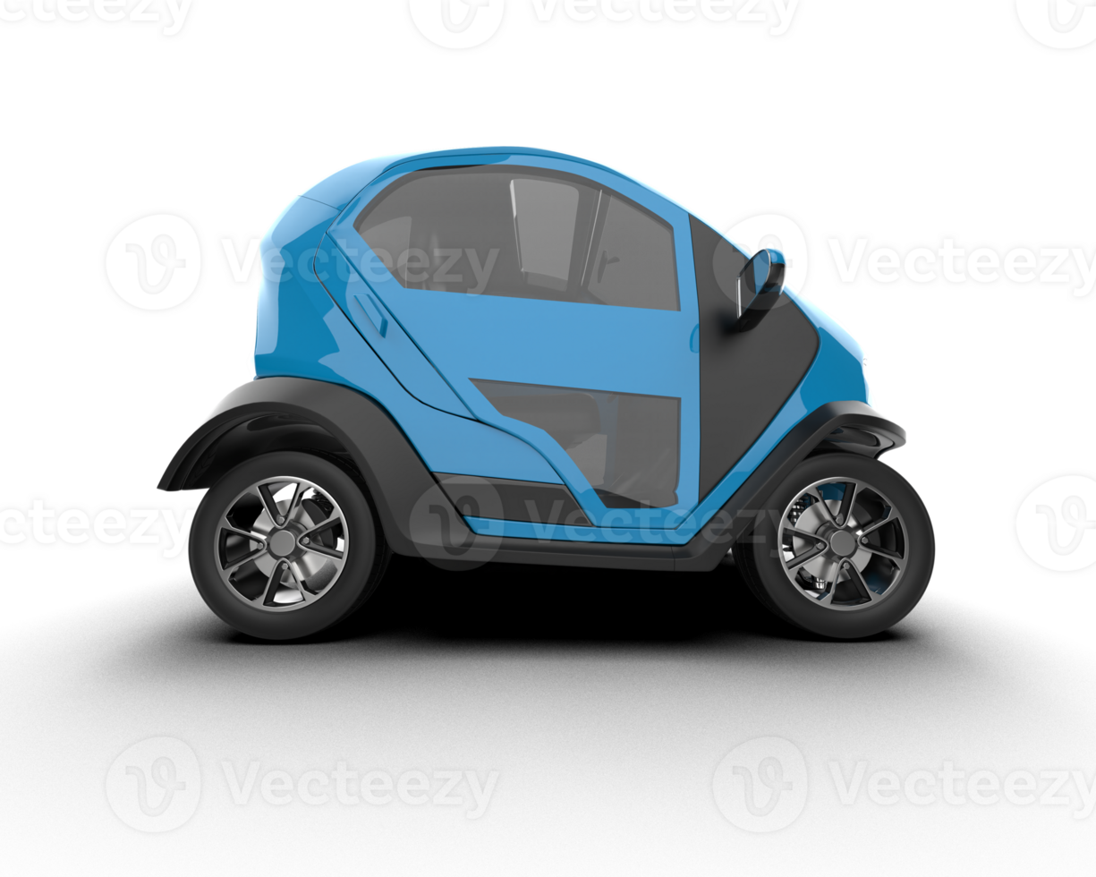 Modern car isolated on background. 3d rendering - illustration png