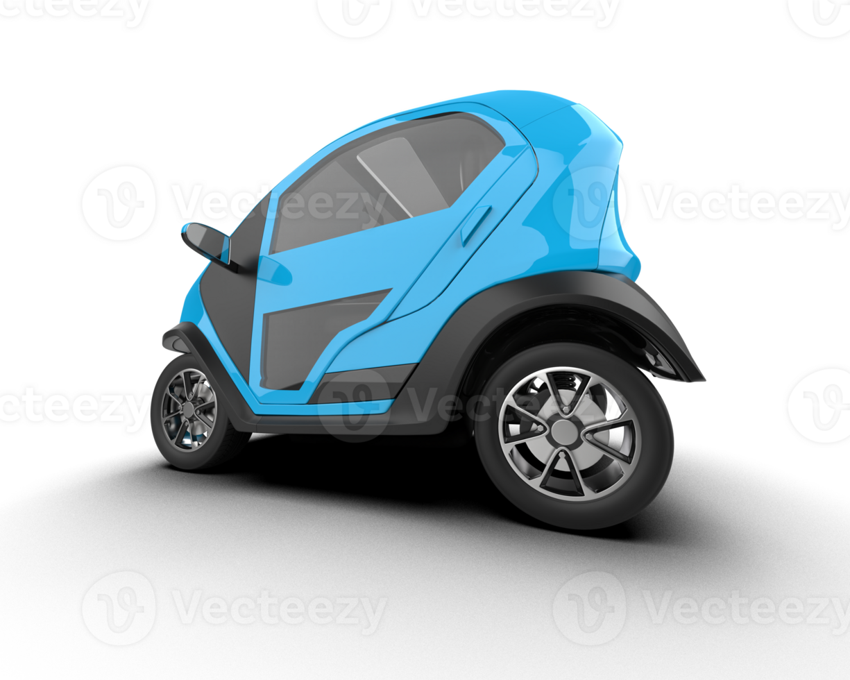 Modern car isolated on background. 3d rendering - illustration png