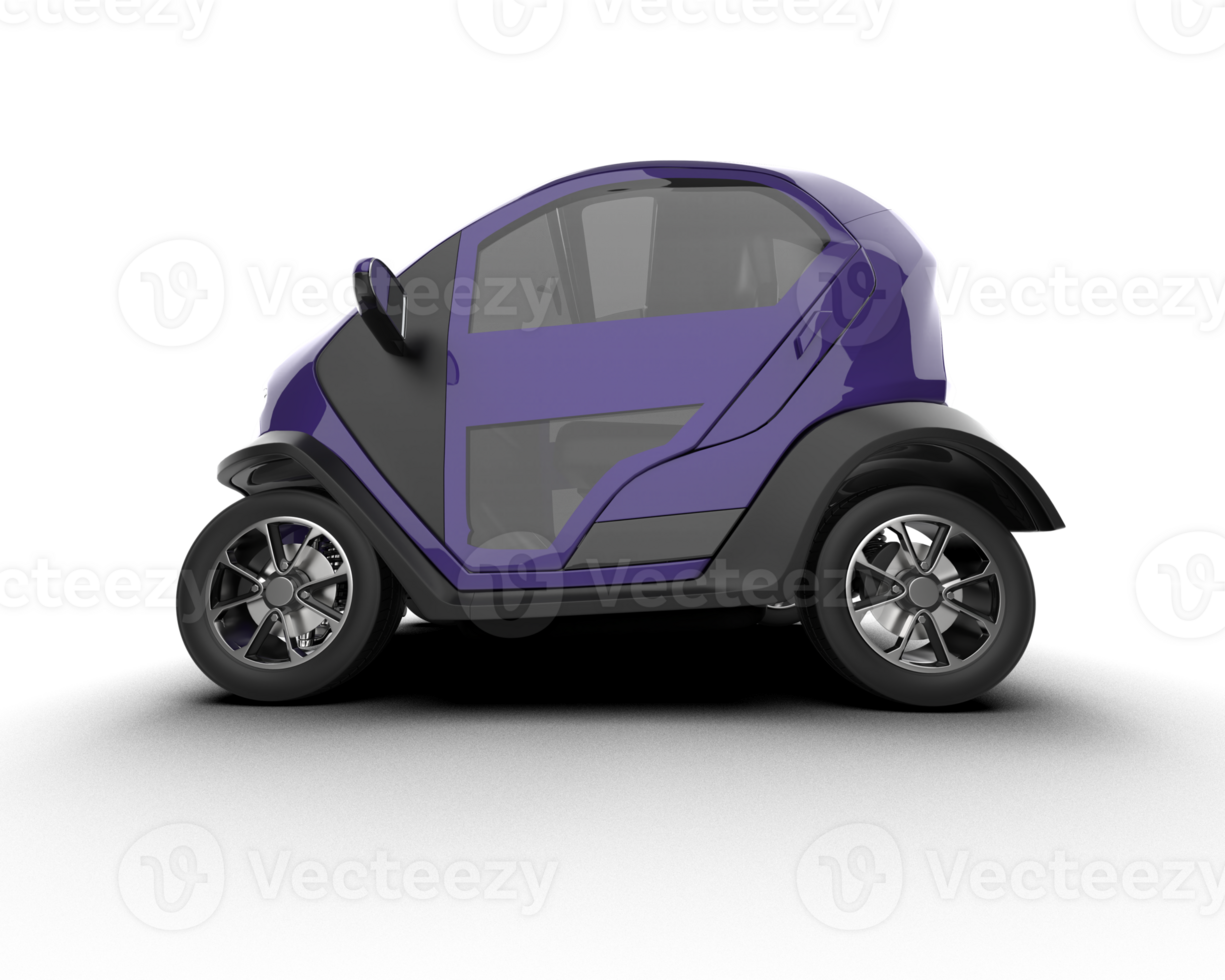 Modern car isolated on background. 3d rendering - illustration png