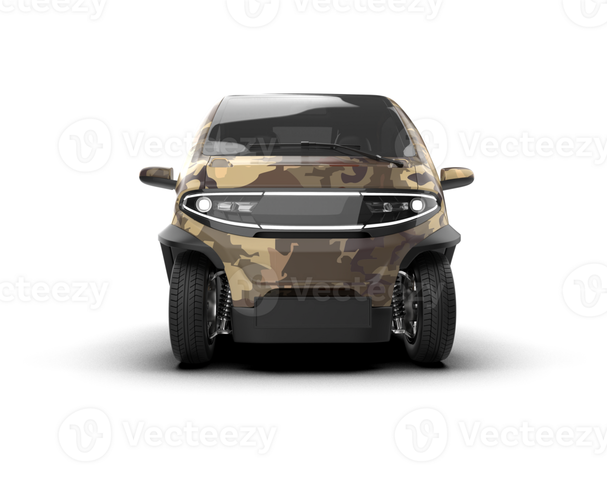 Modern car isolated on background. 3d rendering - illustration png