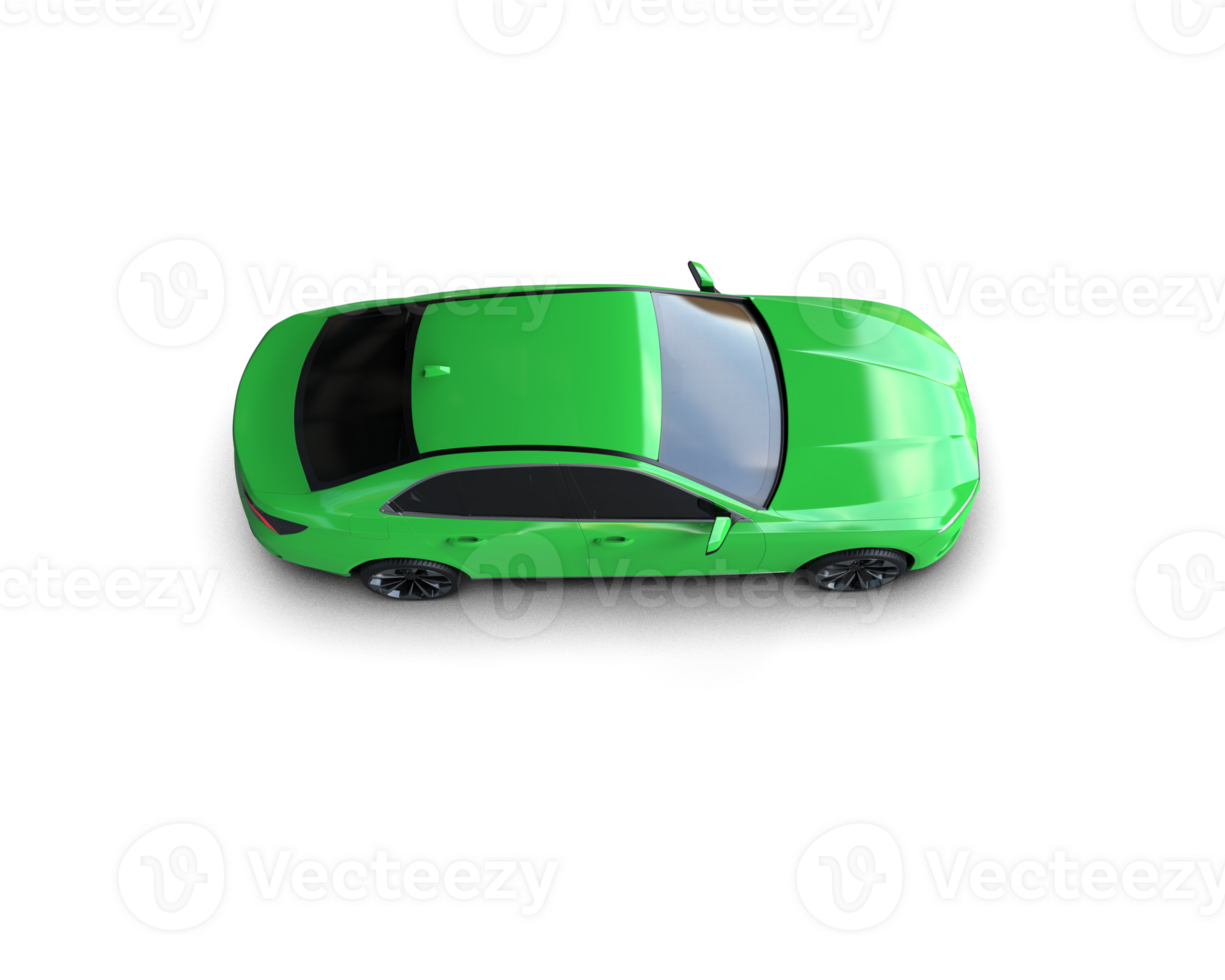 Modern car isolated on background. 3d rendering - illustration png