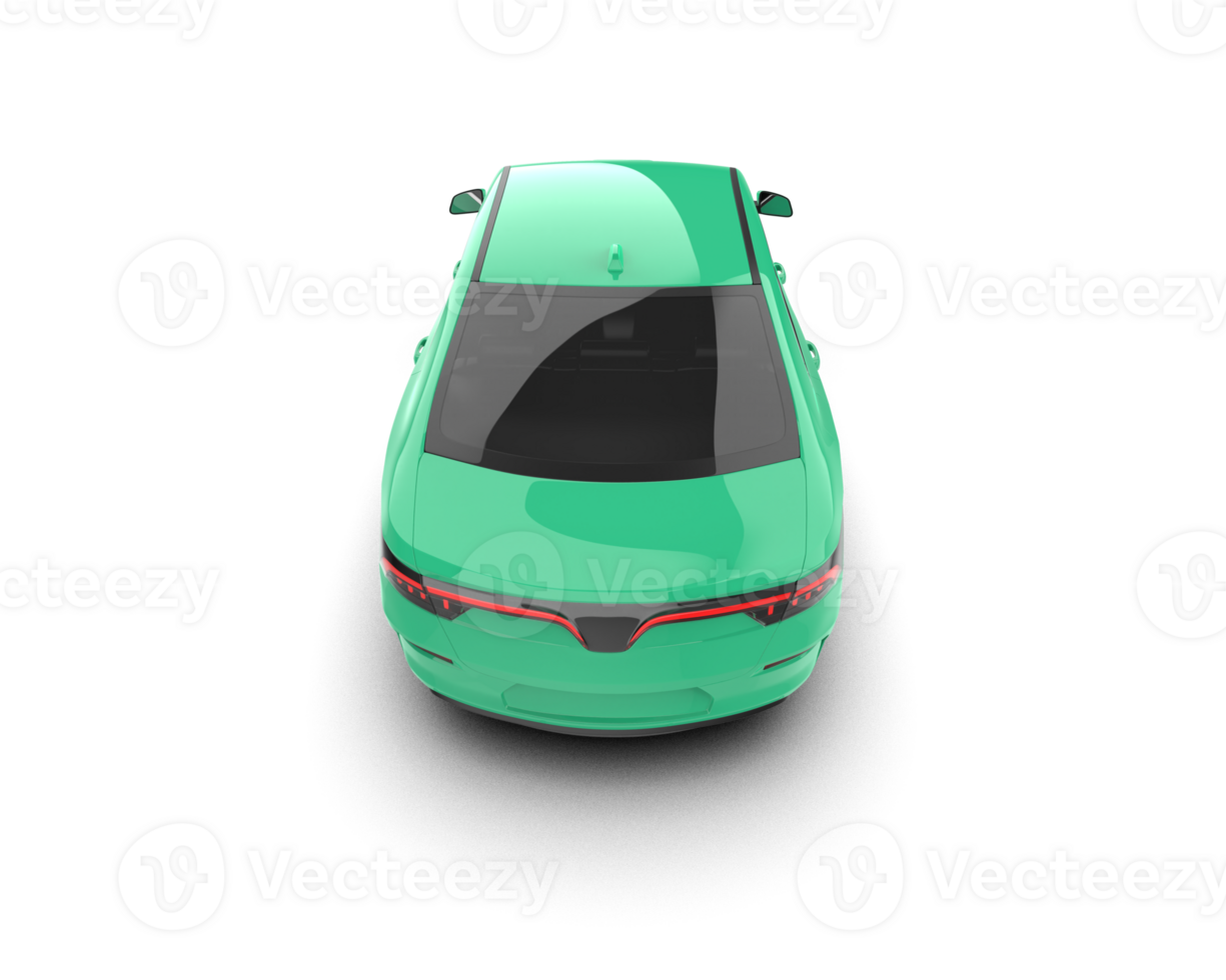 Modern car isolated on background. 3d rendering - illustration png