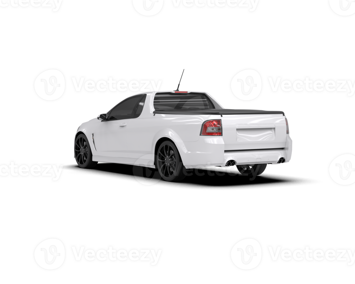 Modern car isolated on background. 3d rendering - illustration png
