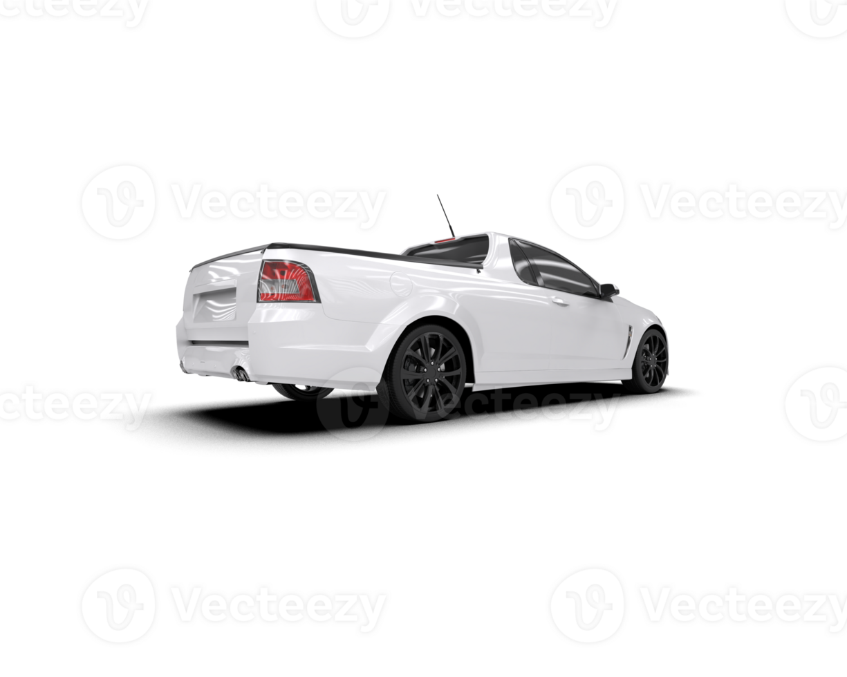 Modern car isolated on background. 3d rendering - illustration png
