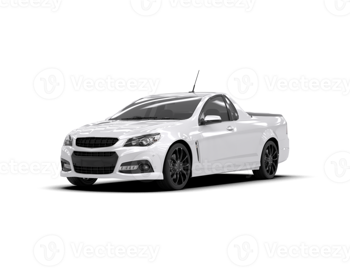 Modern car isolated on background. 3d rendering - illustration png