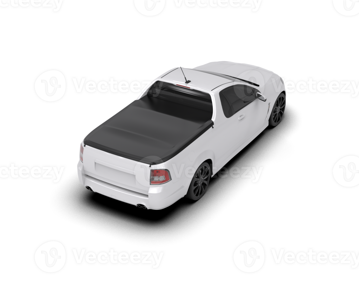 Modern car isolated on background. 3d rendering - illustration png