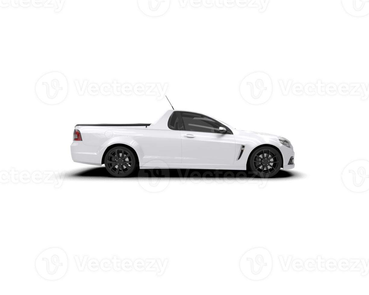 Modern car isolated on background. 3d rendering - illustration png