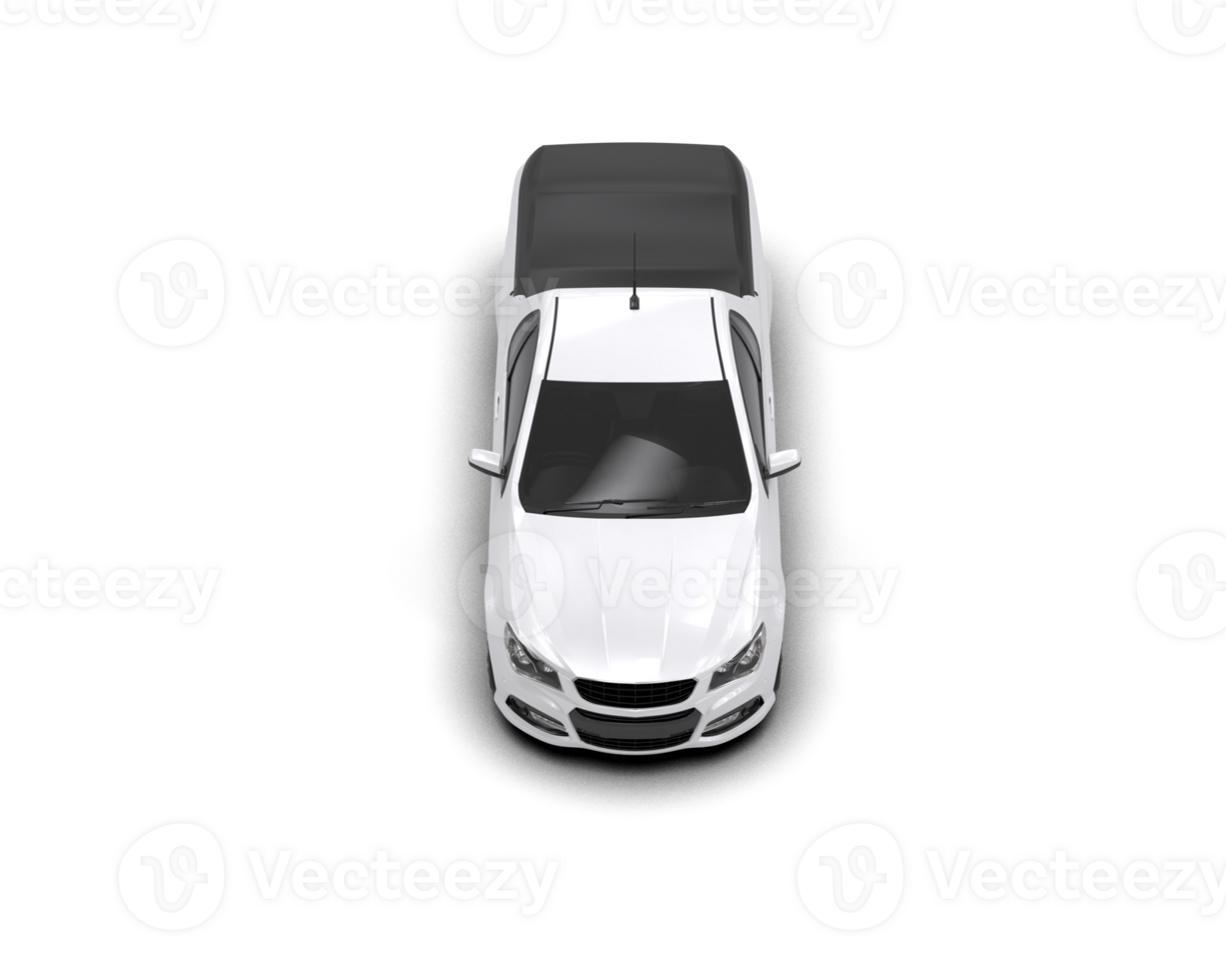 Modern car isolated on background. 3d rendering - illustration png