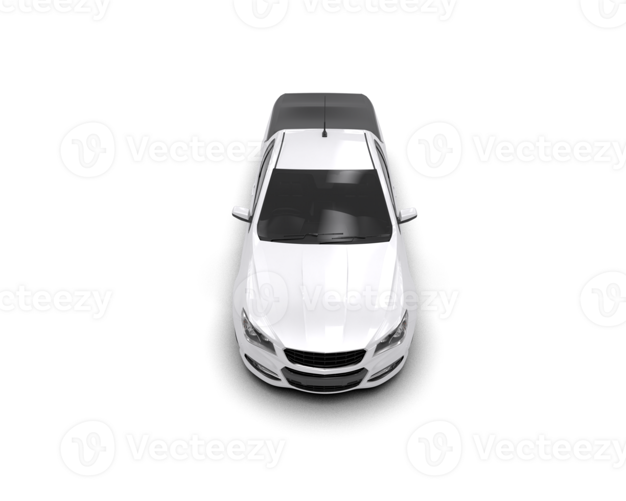 Modern car isolated on background. 3d rendering - illustration png