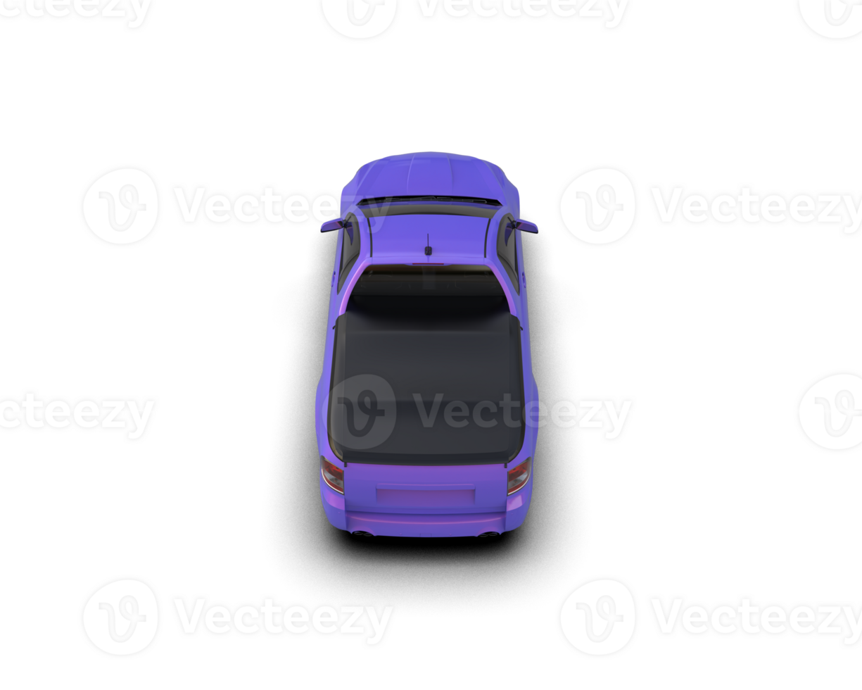 Modern car isolated on background. 3d rendering - illustration png