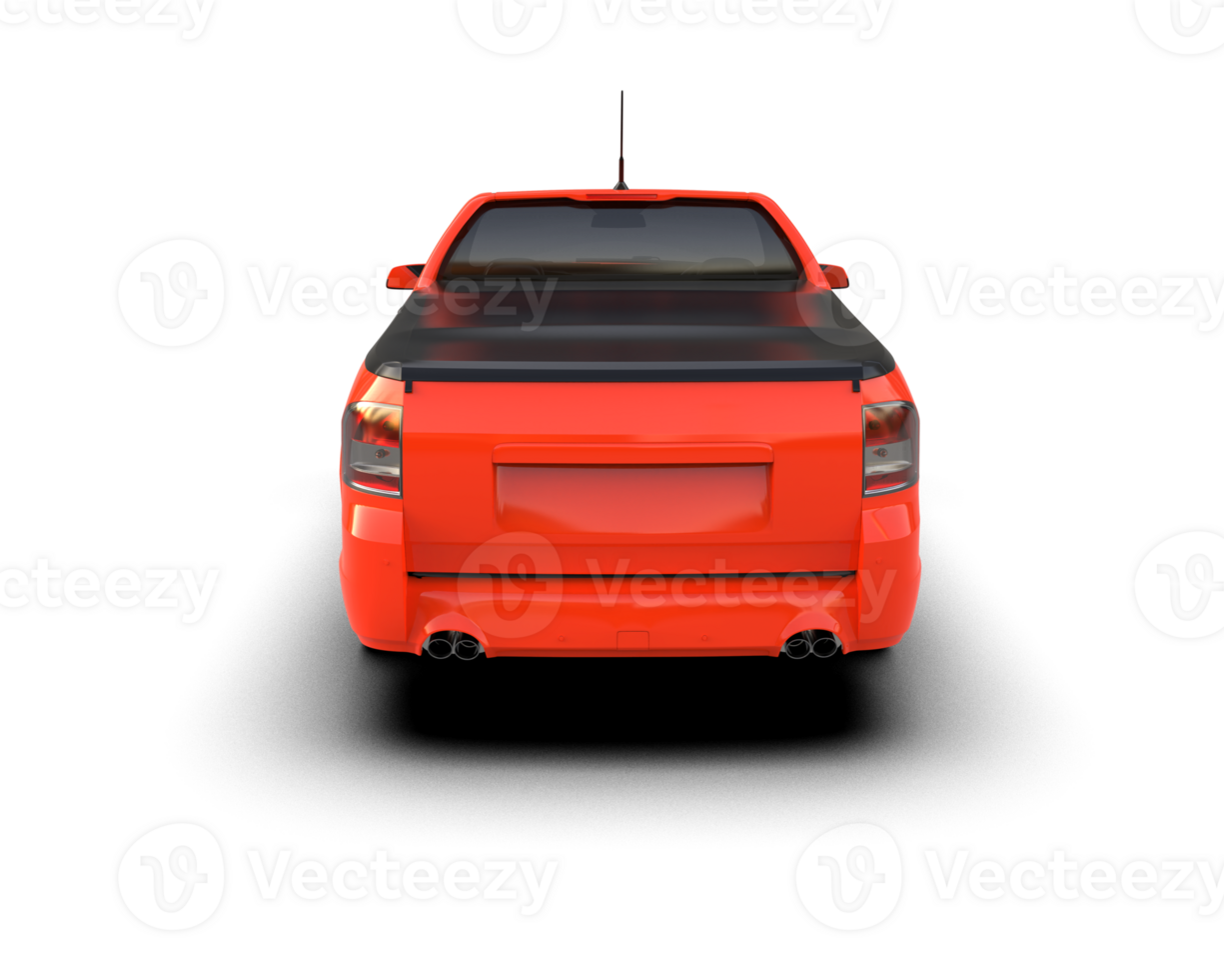 Modern car isolated on background. 3d rendering - illustration png