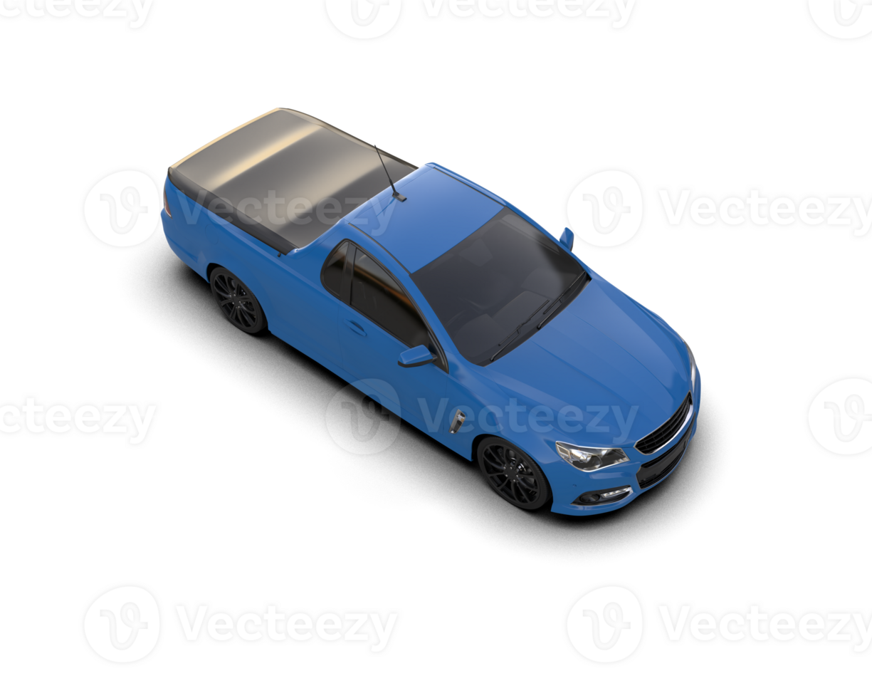 Modern car isolated on background. 3d rendering - illustration png