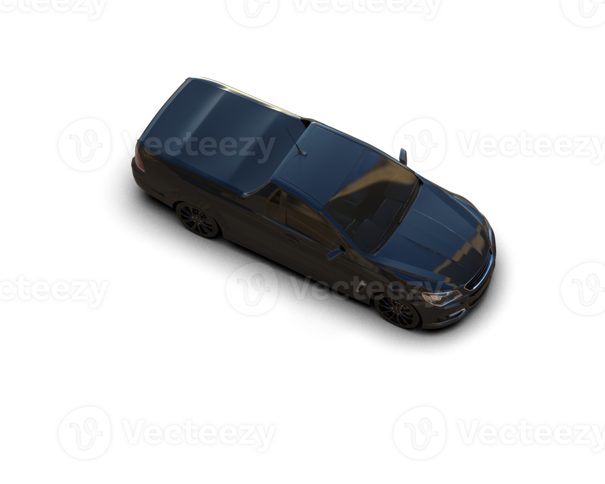 Modern car isolated on background. 3d rendering - illustration png