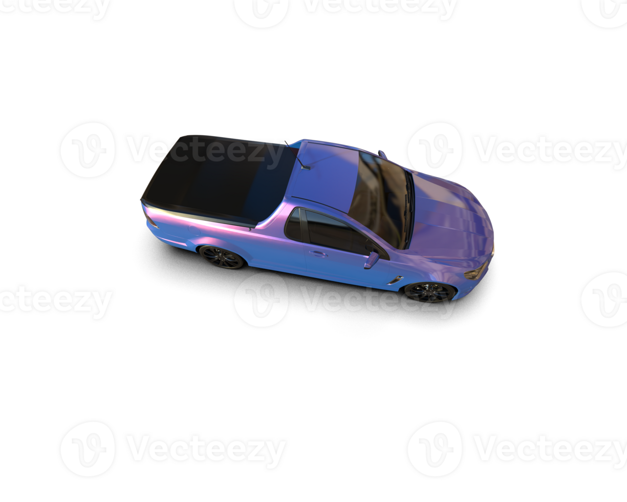 Modern car isolated on background. 3d rendering - illustration png