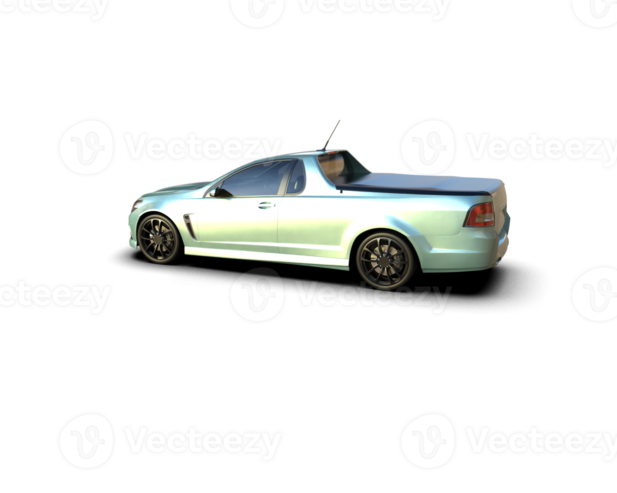 Modern car isolated on background. 3d rendering - illustration png