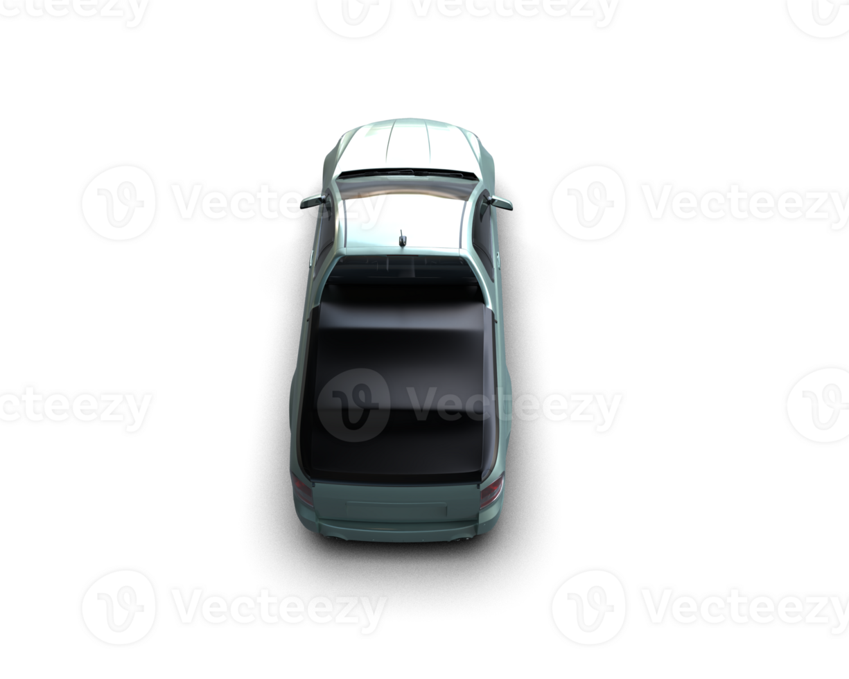 Modern car isolated on background. 3d rendering - illustration png
