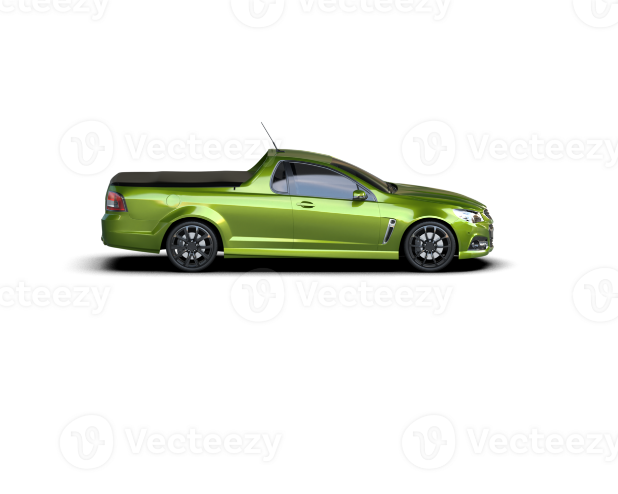 Modern car isolated on background. 3d rendering - illustration png