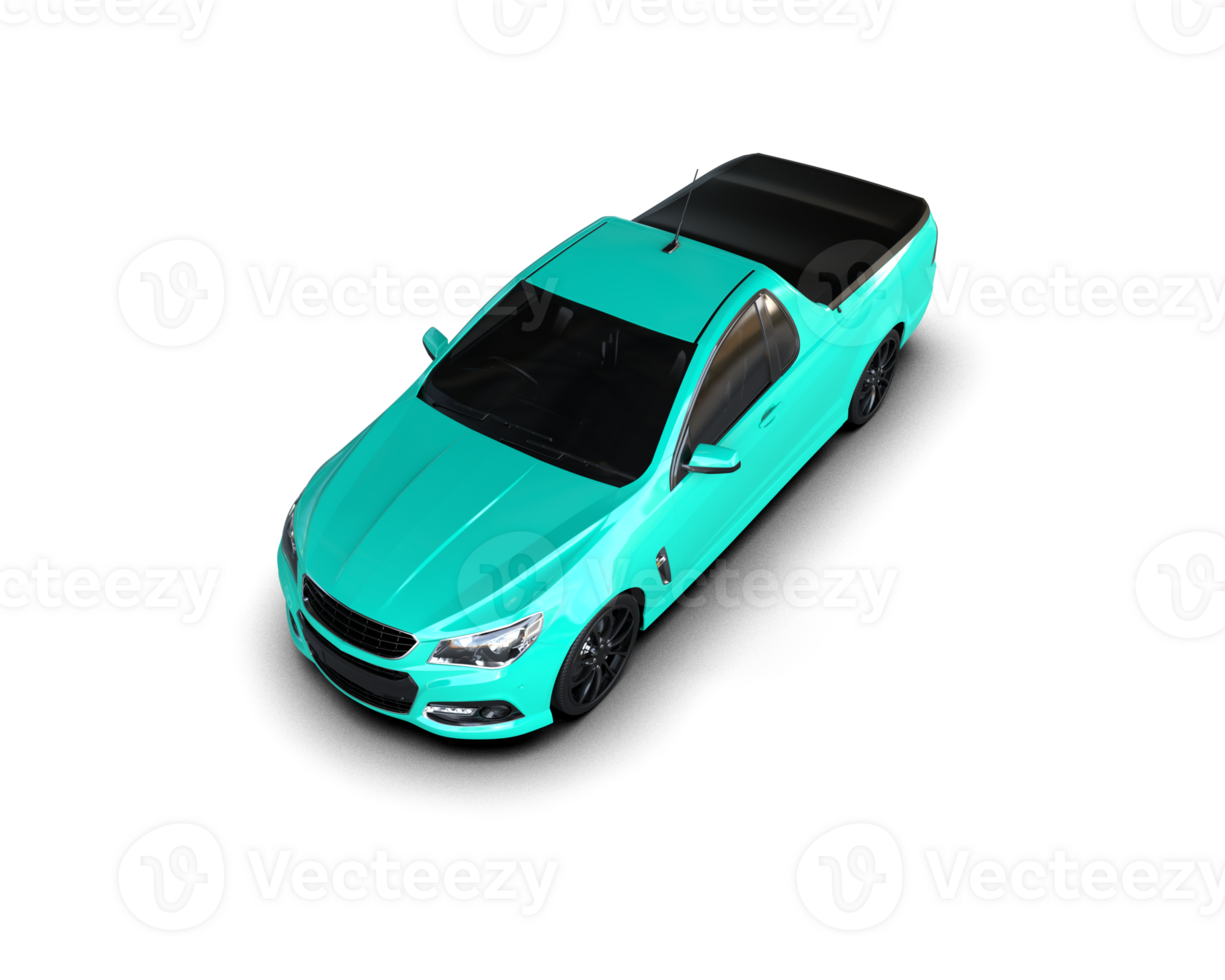 Modern car isolated on background. 3d rendering - illustration png