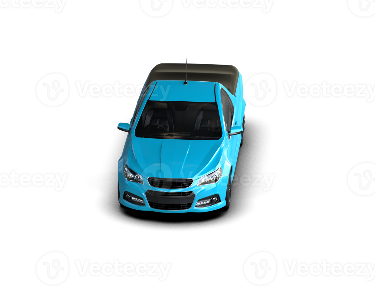 Modern car isolated on background. 3d rendering - illustration png