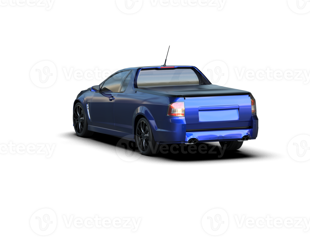 Modern car isolated on background. 3d rendering - illustration png