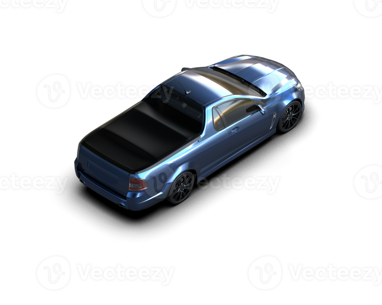 Modern car isolated on background. 3d rendering - illustration png