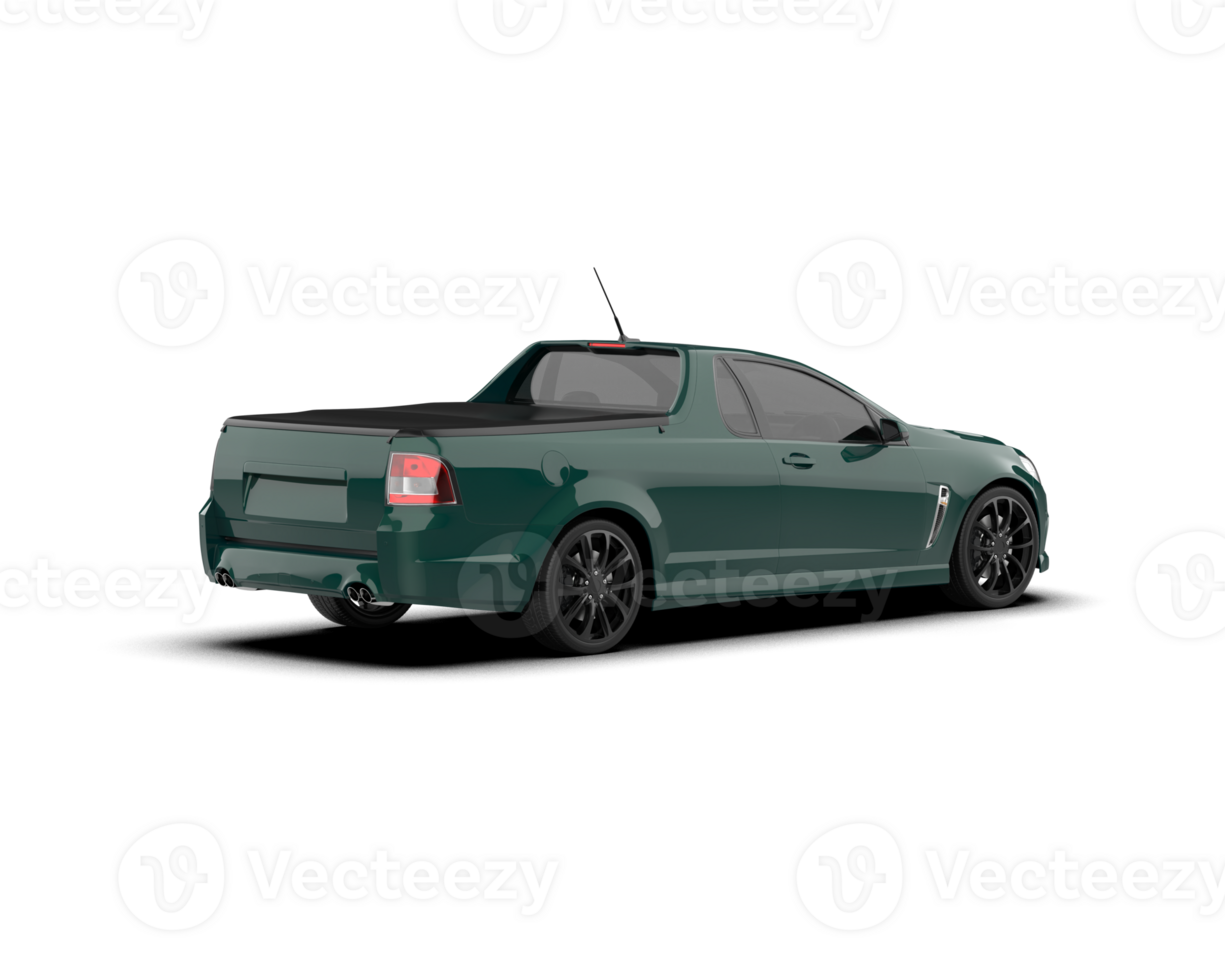 Modern car isolated on background. 3d rendering - illustration png