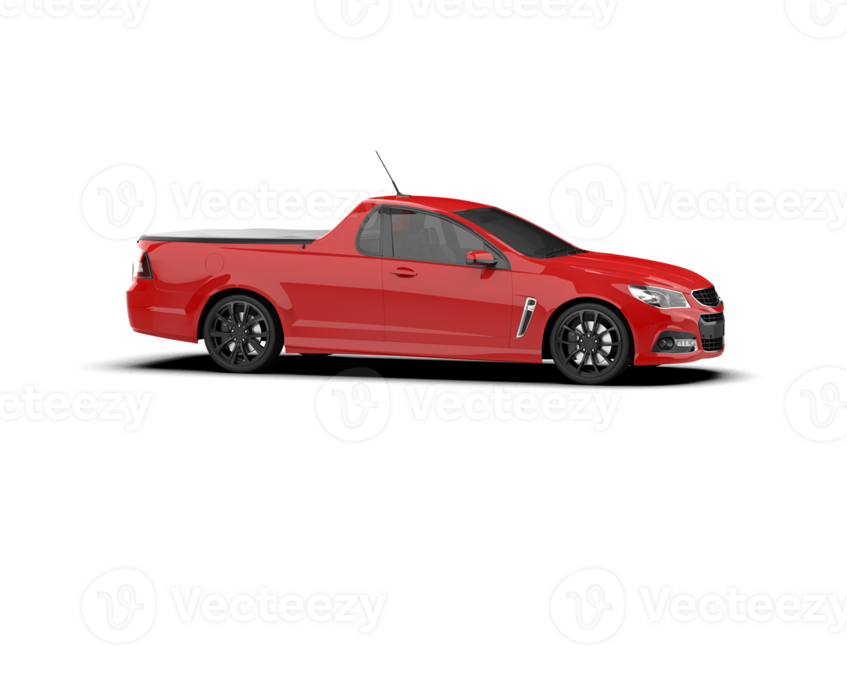 Modern car isolated on background. 3d rendering - illustration png